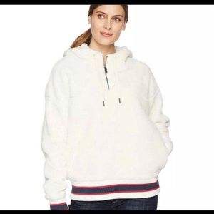 NWT UGG Sherpa 3/4 Zip Hoodie